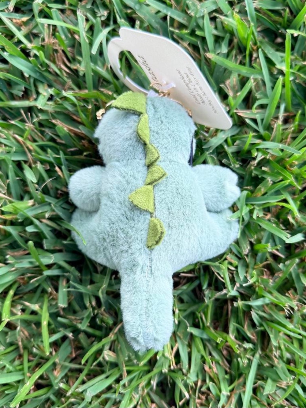 Natasha Couture Dinosaur Bag Charm with Gold Glasses - Picture 3 of 4